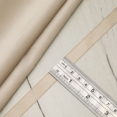 Лента атласная 1-сторонняя 12.0 мм / 22.86±1 метров, 068 бежевый, Globus