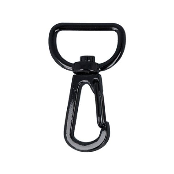 Карабин металл 20.0 мм (40х24 мм), 10 шт, 06 черн.никель, Gamma GH 103/20/10