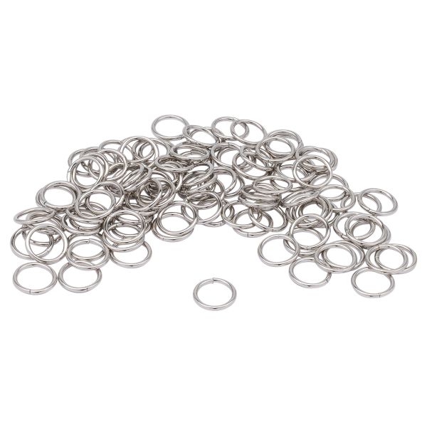 Кольцо разъемное металл in ⌀10 мм (13 мм внешн.), никель, 816-002, 100 шт