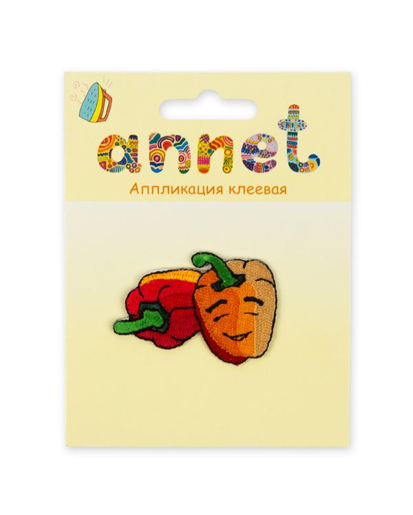 Термоаппликация Перчики 3.6x5.3 см, №02, 5 шт, EPF-13, Annet №02