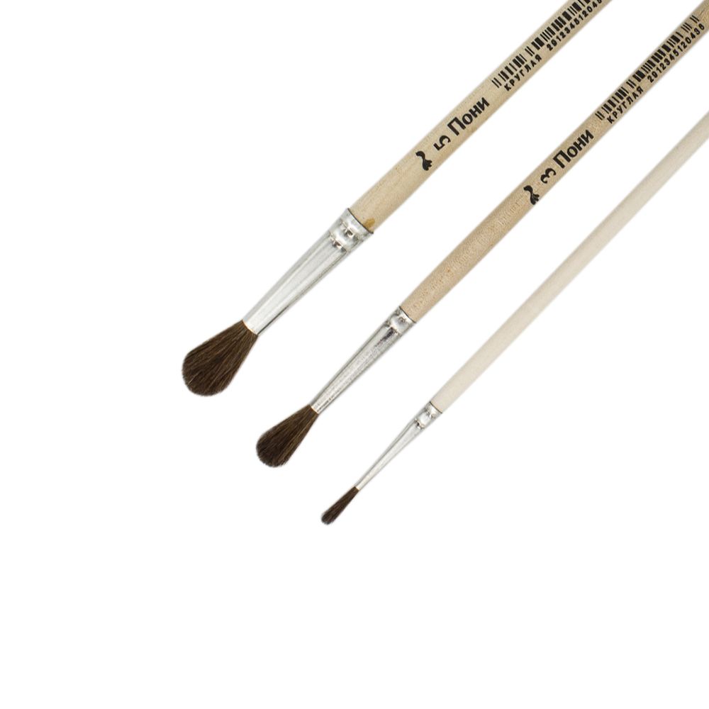 Набор 3 кистей Хоровод