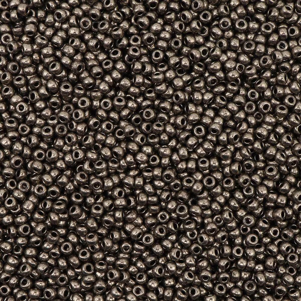 Бисер Preciosa металлик terra 10/0 (2.3 мм), круг.отв, 50г, (18549)