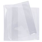 Обложка универсальная для тетрадей и дневников 120 мкм (208х346 мм) 50 шт, прозрачный, Лео LNNCC-02