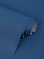 Экокожа 380 г/м², 140 см / 2 метра, 100% PVC, KN.11, синий