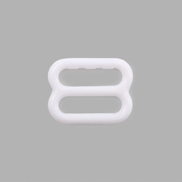 Рамки-регуляторы для бюстгальтера пластик 10.0 мм, 001 белый, SF-1-1, Arta, 50 шт