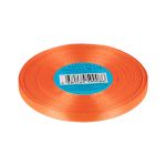 Лента атласная 1-сторонняя 6.0 мм / 33±2 метра, 155 св-оранжевый, Gamma