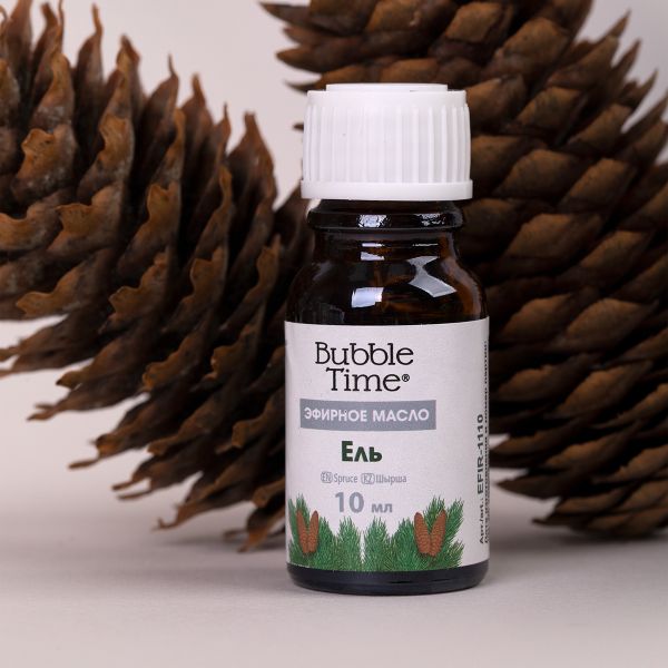 Эфирное масло 10 мл, Ель, Bubble Time EFIR-1110