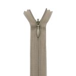 Молния потайная (скрытая) Т3 (3 мм) 1 зам., н/раз., 20 см, св.оливковый, 31207 / 20, 10 шт