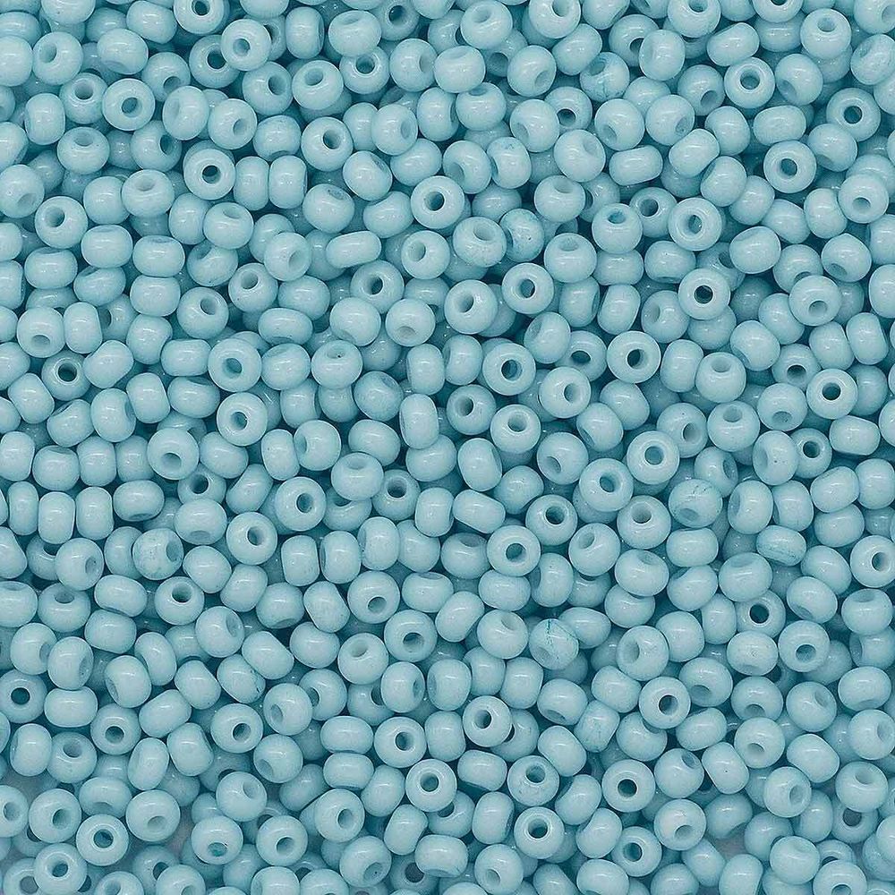 Бисер Preciosa мелованный 10/0 (2.3 мм), круг.отв., 100 г (5х20 г), (03233)331-19001-10/0