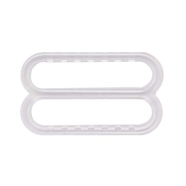Рамки-регуляторы для бюстгальтера пластик 20.0 мм, прозрачный, 100 шт, 512352-2
