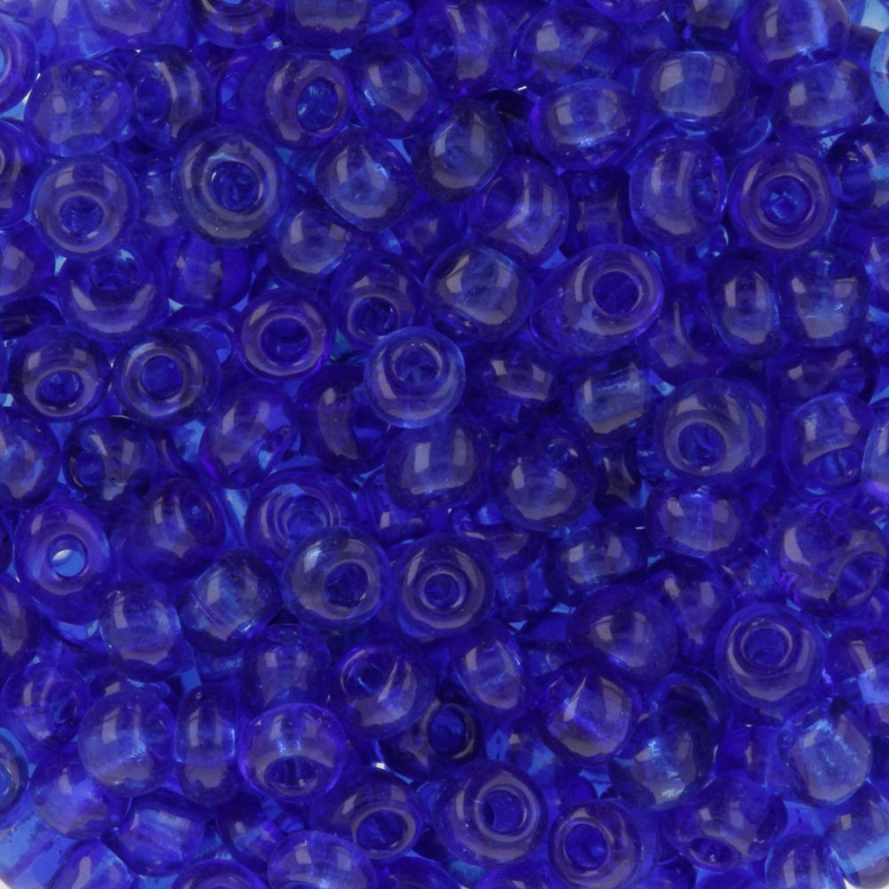 Бисер Zlatka 8/0 (2.9 мм), 100 г (10х10 г), №0008 т.синий, GR