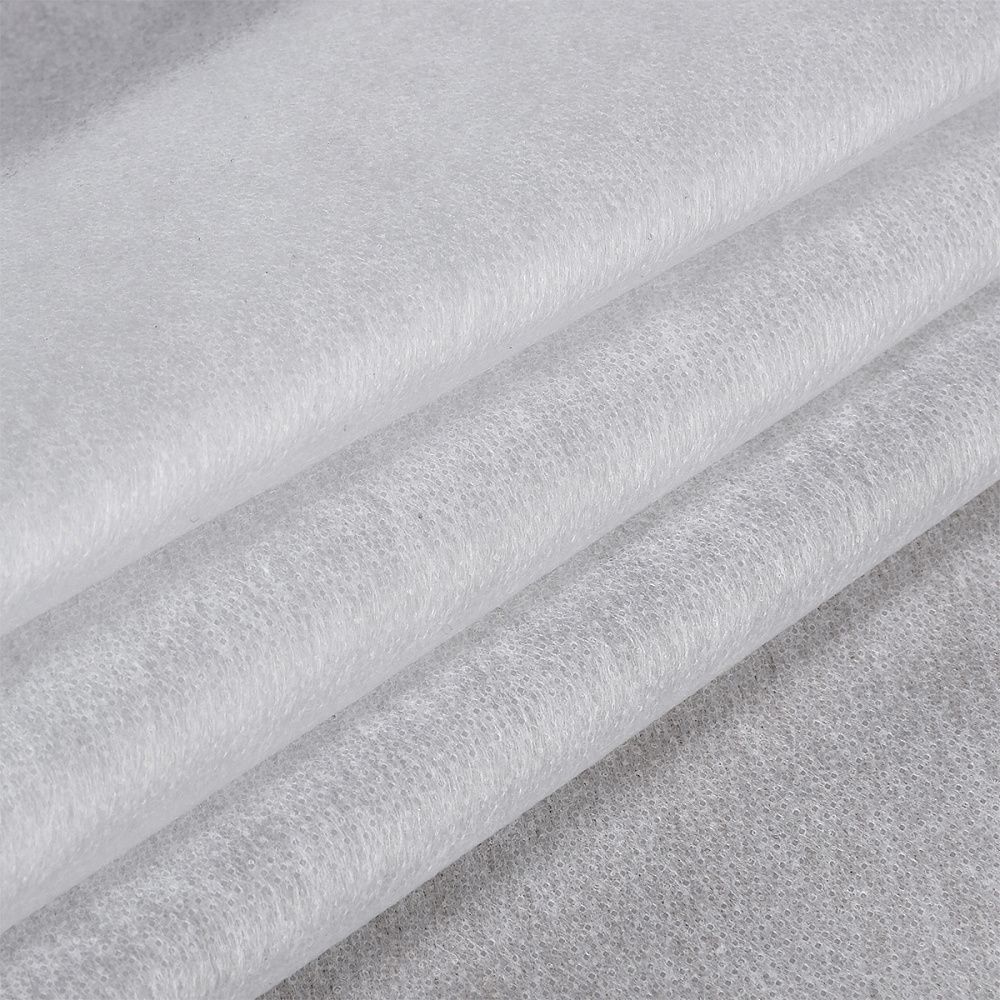 Флизелин клеевой точечный 35 г/м², цв.белый, шир.90см, 100м