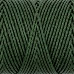Нитки для кожи вощёные кручёные (Рами) 0.55 мм, 25 м, 011 зеленый, LC-004, Промысел