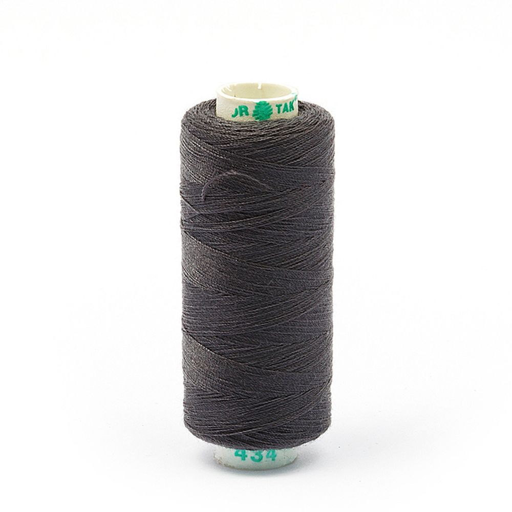 Нитки швейные бытовые Dor Tak 40/2, 366 м / 10 кат., 434 серый