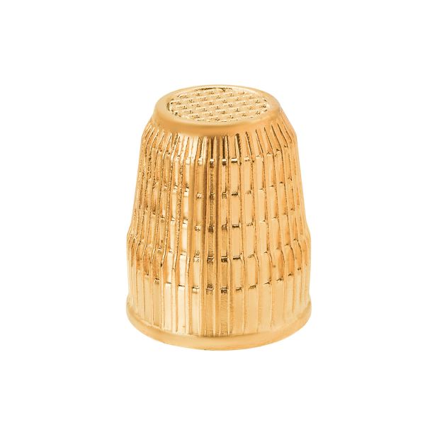 Напёрсток металлический 18 мм, золото Pony, 86751