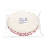 Лента (тесьма) жаккардовая 38.0 мм / 25±1 метров, для пояса, рис 9860 сурово/красный №4, Gamma С3822