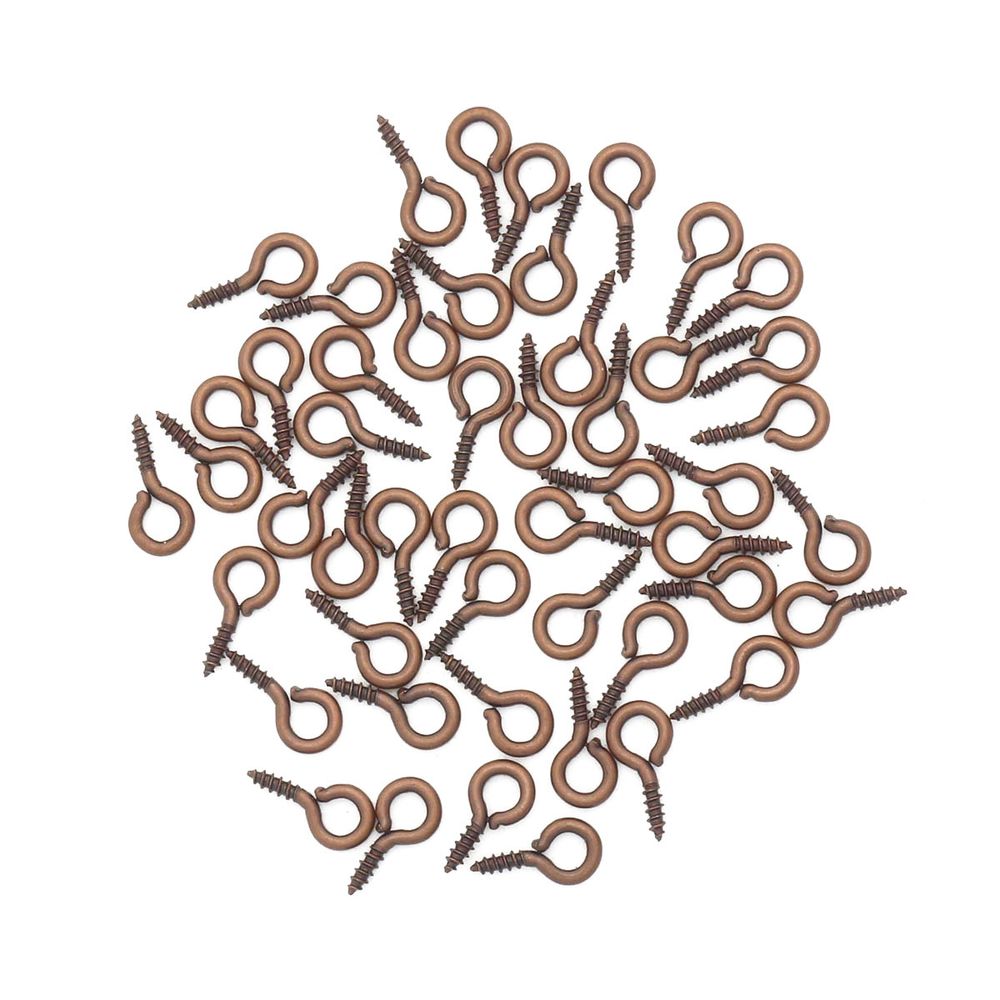 Штифты винтовые, 8х3,5mm, 50 шт в упак, Астра, медь