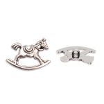 Пуговицы детские Лошадка (48704) 28мм (AS), 72 шт