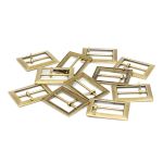 Пряжка ременная металл 30 мм. латунь, 10 шт, BIG