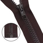 Молния трактор Arta Т6 (6 мм) 1 зам., разъем., 85 см, цв. 068 т.коричневый, уп.5 шт