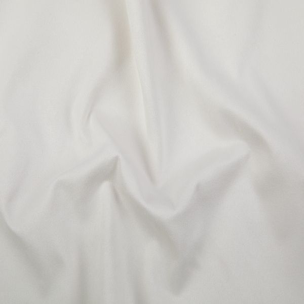 Замша искусственная отрез 35х50 см, 175±5 г/м², 11-0601 white (белый), Peppy Woven Suede