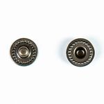 Часть кнопки Альфа (S-образная) ⌀11 мм (C-часть), 5/12 пруж. латунь, 100 шт, S090507, BIG