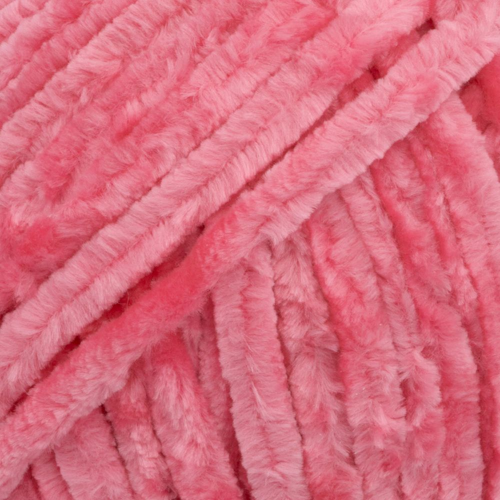 Пряжа Вязь Велюровая 120 / уп.3 мот. по 100 г, 120 м, 07 малиновый