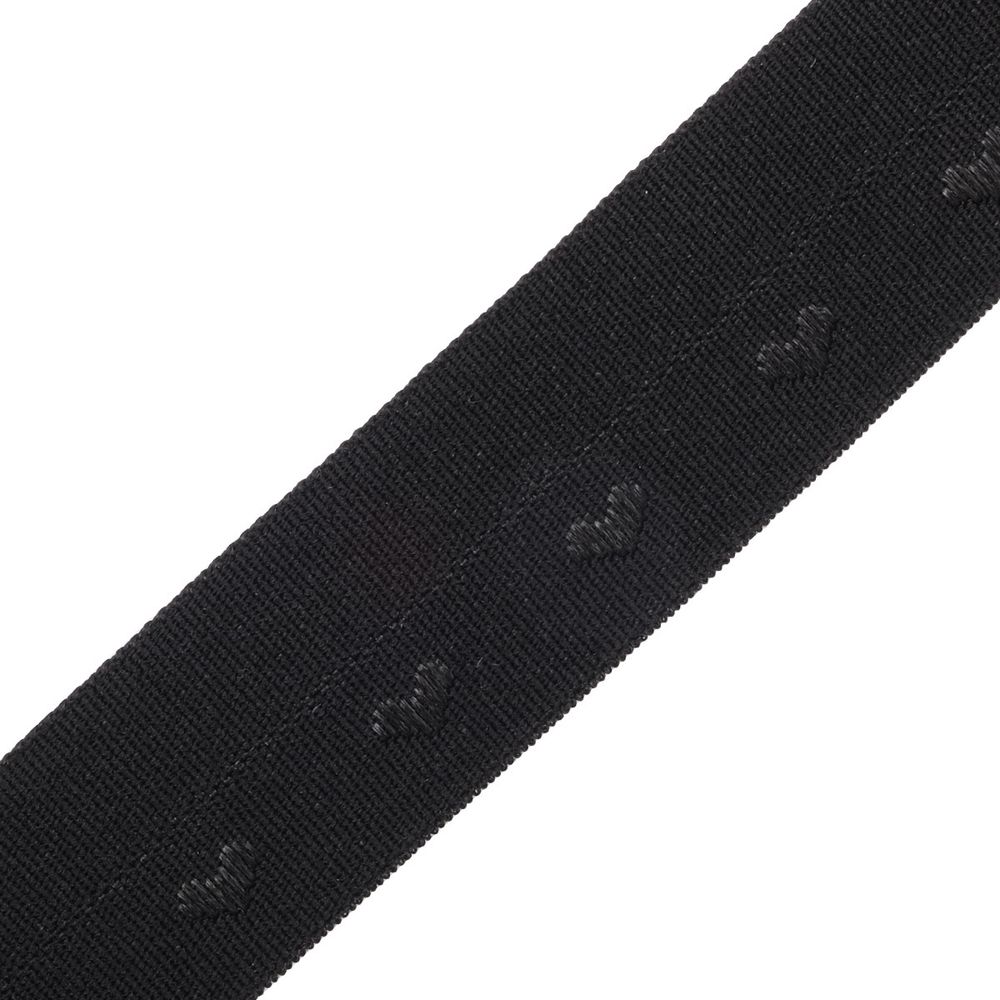 Резинка бельевая (окантовочная) 20.0 мм / 50 метров, тканая, черный, ML124020/99