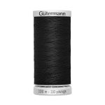 Нитки суперкрепкие Gutermann Extra Strong M782, 100м, _000 черный, 5 катушек