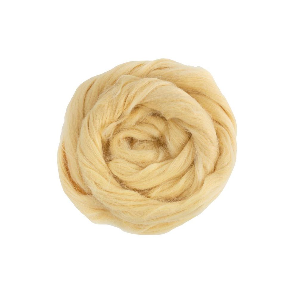 Волокно для валяния 100% вискоза 25 г, № 1082 шампанское, Gamma FV-025