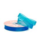 Лента капроновая (органза) 12.0 мм, 1036 бирюзовый, уп. 27,4 м