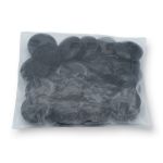 Пуговицы на ножке 32L (20мм) (Black (черный)), 24 шт, 615010-1