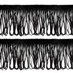 Бахрома отделочная 90.0 мм / 25 метров, 115 черный