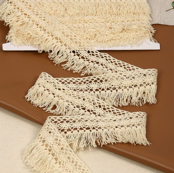 Бахрома отделочная 45.0 мм / 3 метра, арт.2454, цв.натуральный