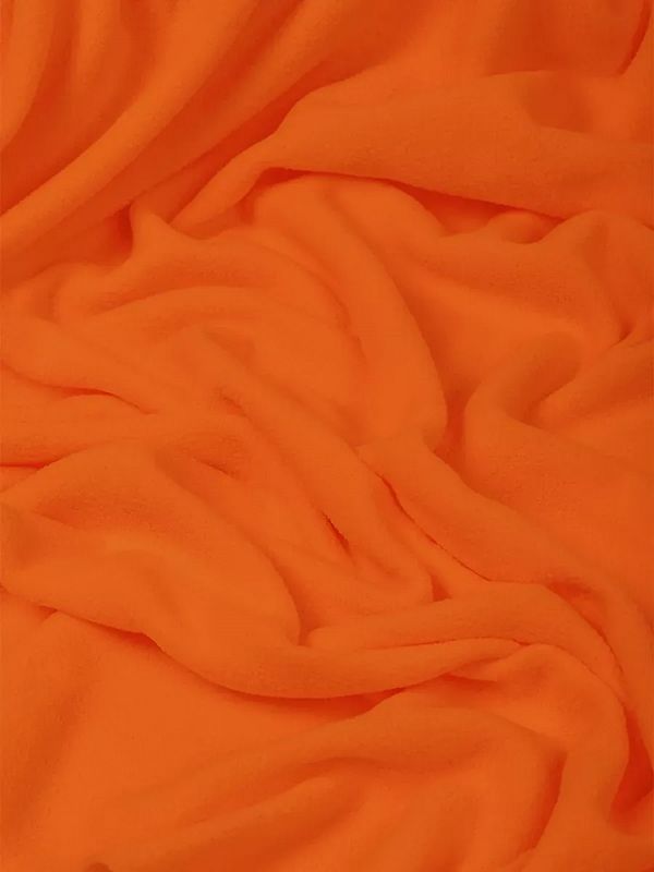 Флис 2-сторонний 190 г/м², 150 см / 10 метров, N-TBY-0059-157, цв.F157 оранжевый