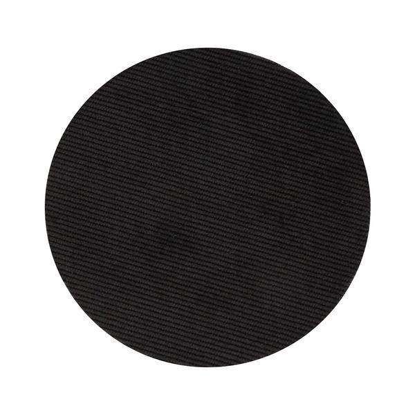 Термоаппликация, круг №1 ⌀12 см, 2 шт, 1-03-05 вельвет черный, Blitz