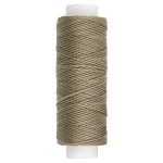 Нитки для кожи вощёные кручёные (полиэстер) 0.45 мм, 40 м, 018 хаки, LC-005, Промысел