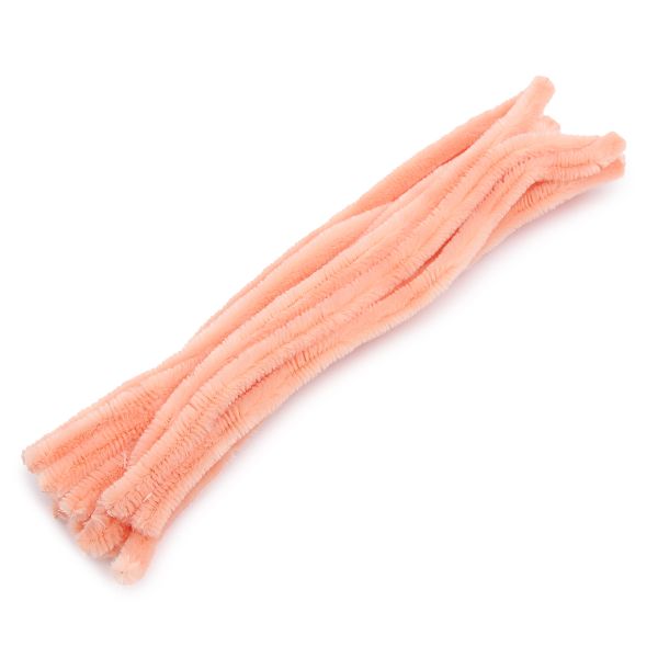 Синель-проволока, 12 мм / 30см, 15 штук, Astra&Craft (A-048 телесный)