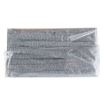 Тесьма 10мм / 16м (серебро), 1210