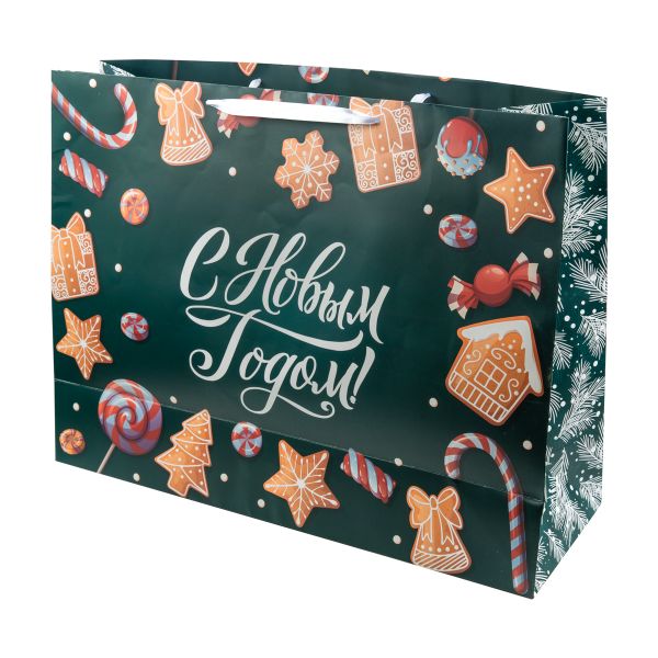 Пакет подарочный 210 г/м², 61х46х20 см, 12 шт, 01, Stilerra NFYXXL