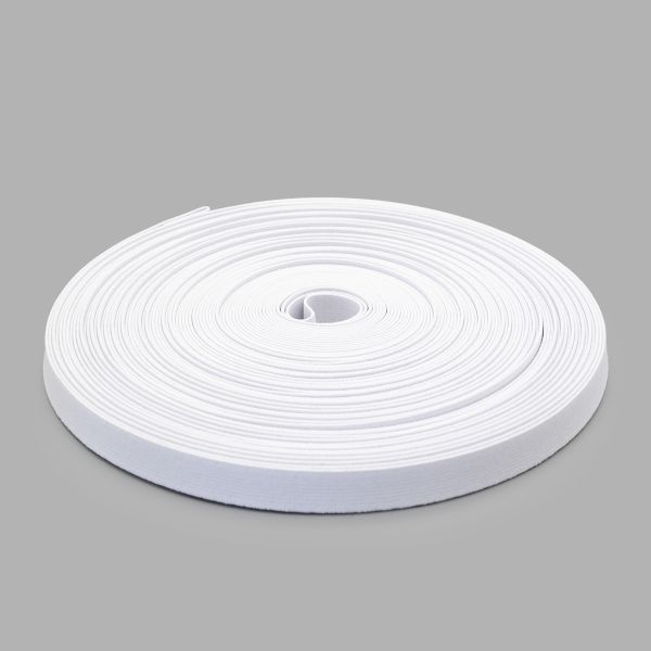 Резинка башмачная 15.0 мм / 25 метров, вязаная, белый