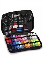 Швейный набор: набор ниток и иголок в пенале, 87 предметов