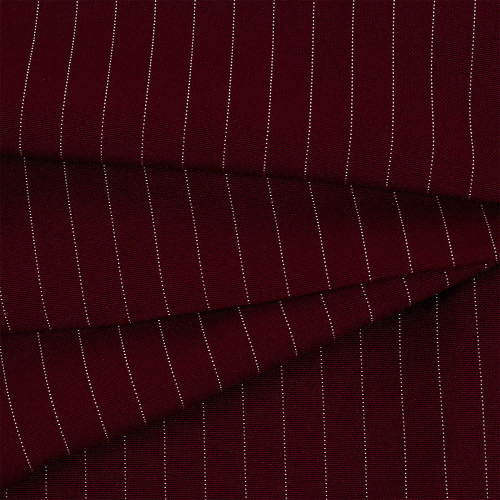 Габардин кач-во Фухуа 180 г/м², 150 см / 3 метра, в полоску, TBY.Gbf.st.24102.1.3.3, цв.03 бордовый