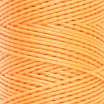 Нитки для кожи вощёные кручёные (полиэстер) 0.45 мм, 40 м, 015 т. желтый, LC-005, Промысел