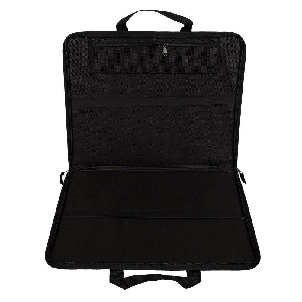 Папка на молнии А3 48х35х2 см, 100% нейлон, узкая/клетка SHQ-03, Vista-Artista