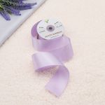 Лента атласная 1-сторонняя 50.0 мм / 27.4±2 метров, 6166, 163 бледно-лиловый, 12, Globus