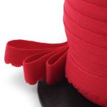 Резинка бельевая (отделочная) становая 15.0 мм / 50 метров, красный, (ML175.015/1)