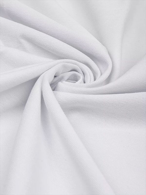 Джинс 240 г/м², 150 см / 25 метров, DJ.1, белый