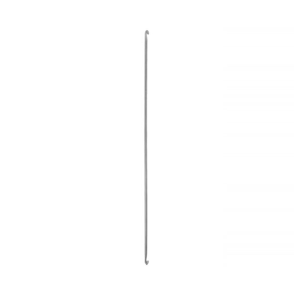 Крючок тунисский двухсторонний металл ⌀2.0 мм, 14.5 см, в чехле, Gamma SH3