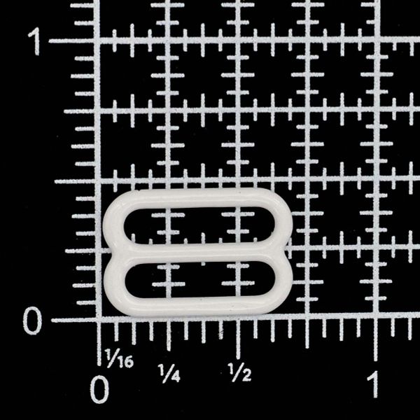 Рамки-регуляторы для бюстгальтера металл 14.0 мм, белый, 100 шт